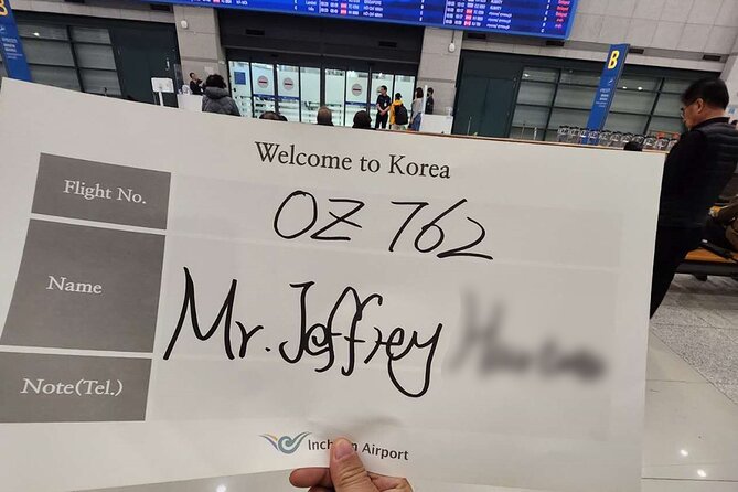 Private Airport Transfer : Incheon Airport To/From Seoul(~7 Pax) - Booking Information