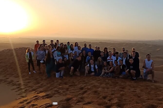 Private Dubai Sunrise With Red Dune Bashing Camel Ride Boarding - Meeting and Pickup