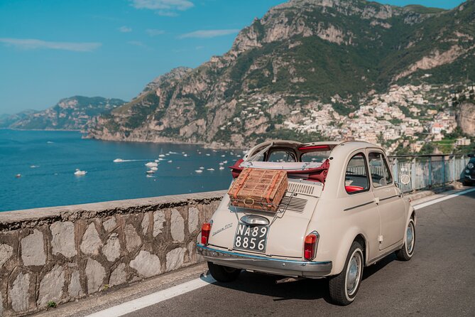 Private Tour of Positano by Vintage Fiat 500