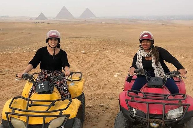 Private Trip Giza Pyramids , Egyptian Museum Camel Ride and Quad Bike ATV