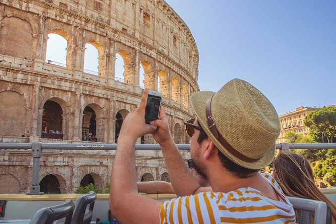 Rome Hop-On Hop-Off Bus With Transfer From Civitavecchia Port - Tour Itinerary