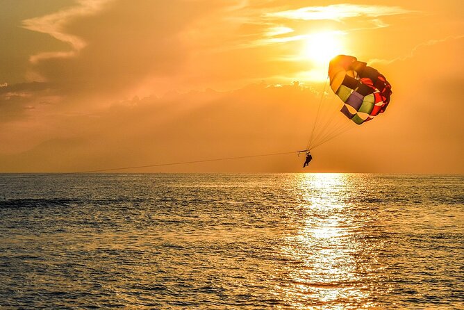 Santorini: Parasailing Flight Experience at Black Beach - End Point and Accessibility