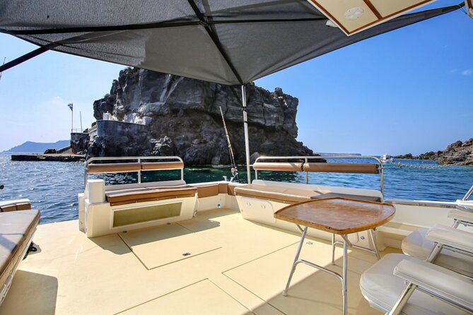 Santorini Private Cruise Sightseeing Tour With BBQ and Drinks - The Sum Up