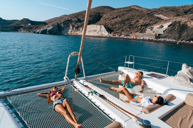 Santorini Sunset Sailing Cruise: Dinner, BBQ, Open Bar, Transfers - Frequently Asked Questions