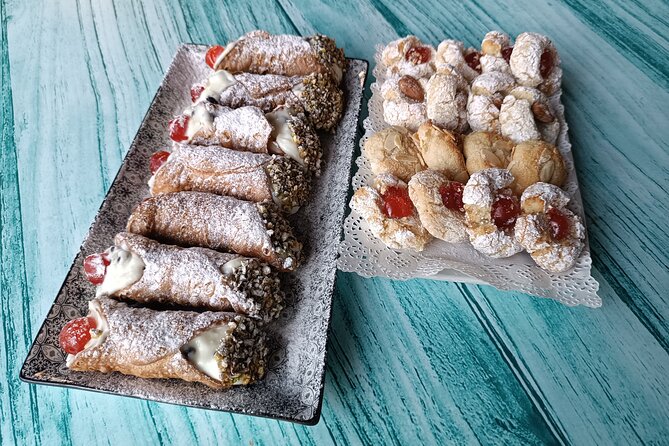 Sicily Cannoli and Almond Biscuits Cooking Class - Booking Information and Pricing