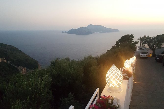 Sunset Tour With Mercedes Convertible Eclass From Sorrento Peninsula or Positano - Sunset Aperitif