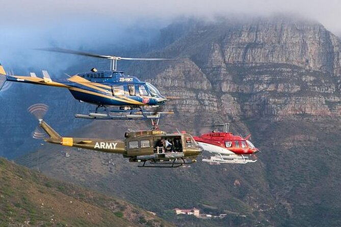 Two Oceans Scenic Helicopter Flight, Private Tour From Cape Town - Booking Confirmation