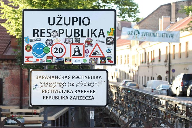 Vilnius Private Tour: Uzupis Republic Walking Tour