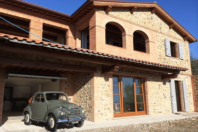 Vintage Topolino Car Private Tour With Wine and Food Tasting - What To Expect