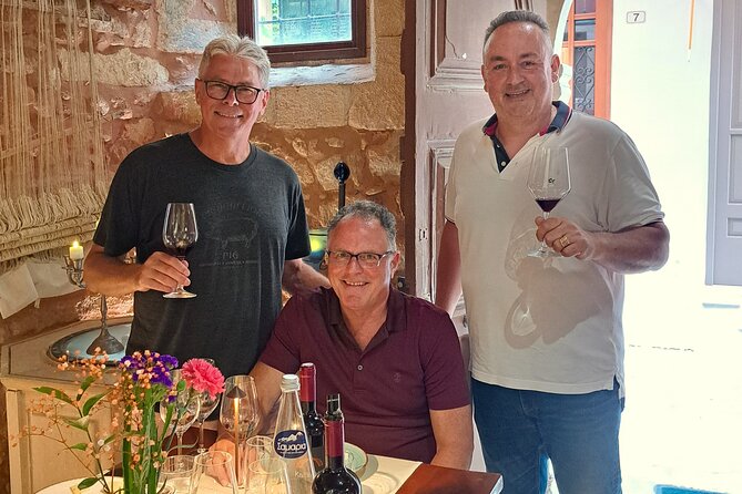 2-Hour Wine Tasting & Food Pairing in Rethymno, Crete, Greece - Included Services