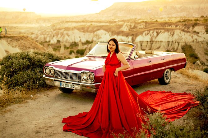 2 Hours Professional Photoshoot With Flying Dress in Cappadocia