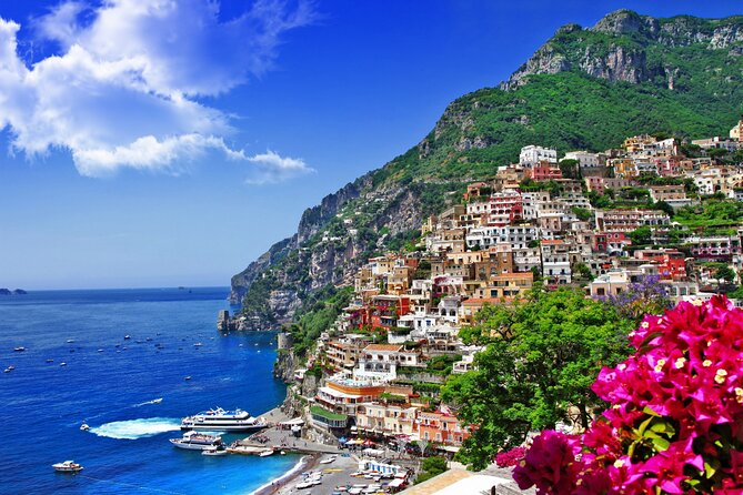 Amalfi Coast Positano and Emerald Grotto From Naples Cruise Port - Lunch Break and Shopping