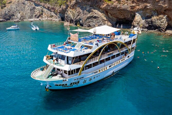 Antalya Mega Star Yacht Tour With Lunch, Foam Party & Transfer - Important Directions for Participants