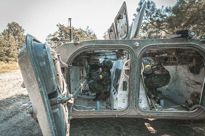 BMP Tank Ride & Magfed Paintball Adventure Prague - Pricing and Booking Information