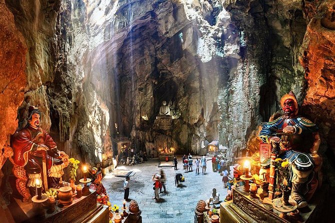 DA NANG Marble Mountain and Monkey Mountain PRIVATE TOUR - Pickup and Drop-off