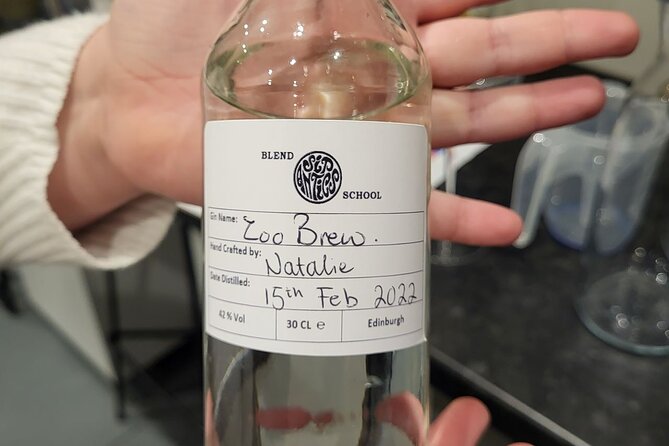 Distillery Class Bottle of Rum in Edinburgh - End Point