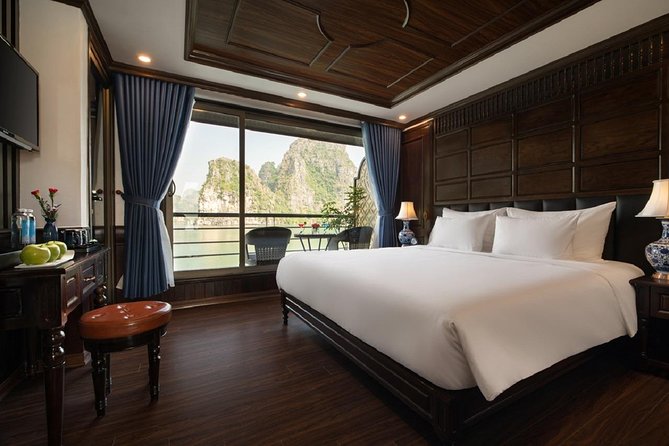 Doris Cruise 5 Star Cruise 3 Days Visiting Halong Bay Lan Ha Bay Private Balcony - Pricing Information