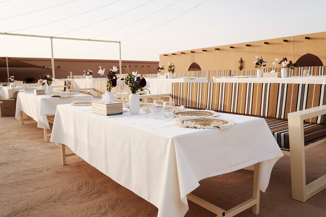 Dubai Evening Desert Safari With 5* Buffet Dinner At Noble Camp - Frequently Asked Questions