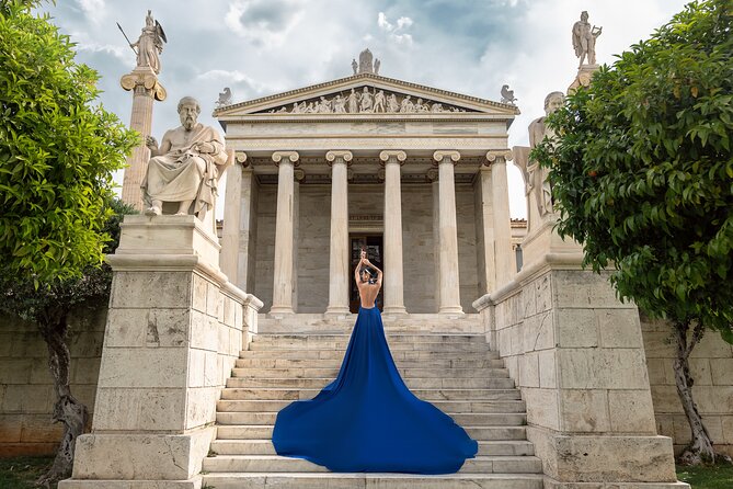 Flying Dress Photoshoot in Athens: Mr. President Package - Additional Information