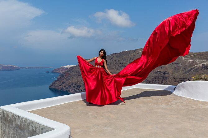 Flying Dress Photoshoot in Santorini - Frequently Asked Questions