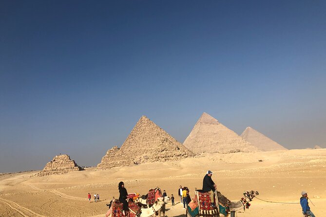 Giza Pyramids Egyptian Museum Felucca Sailing Camel Ride Private Full Day Trip - Frequently Asked Questions