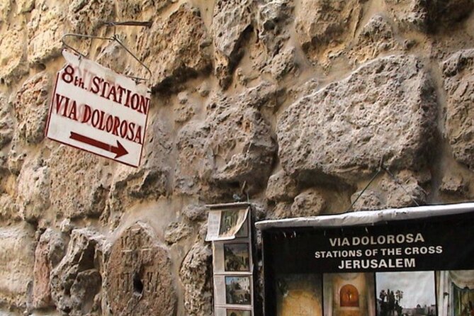 Jerusalem From Tel Aviv: Jesus Sacred Path 13 Steps of Dolorosa - Step 7: Jesus Falls the Second Time