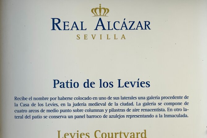Jewish Alcazar Private Tour - Participant Details