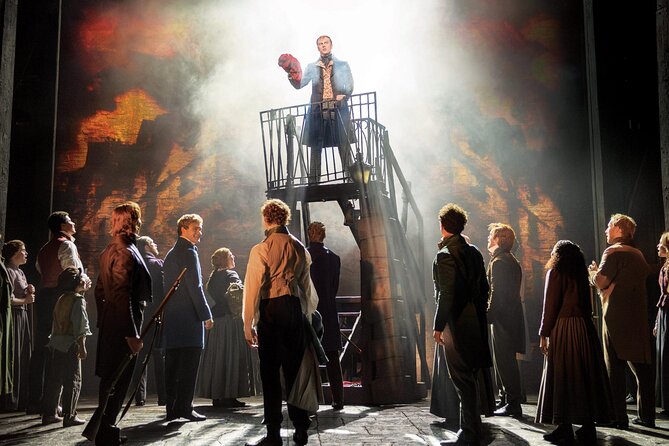 Les Miserables London Theater Tickets With Two Course Meal - Pricing