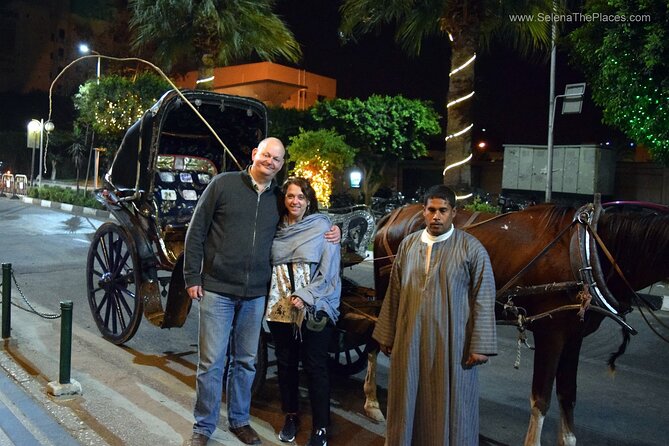 Luxor by Night Private Tour by Horse Carriage Ride and Free Walking
