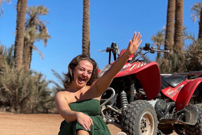 Marrakech: Quad Bike Excursion at the Sunset With Tea Break - Pricing and Guarantee Information