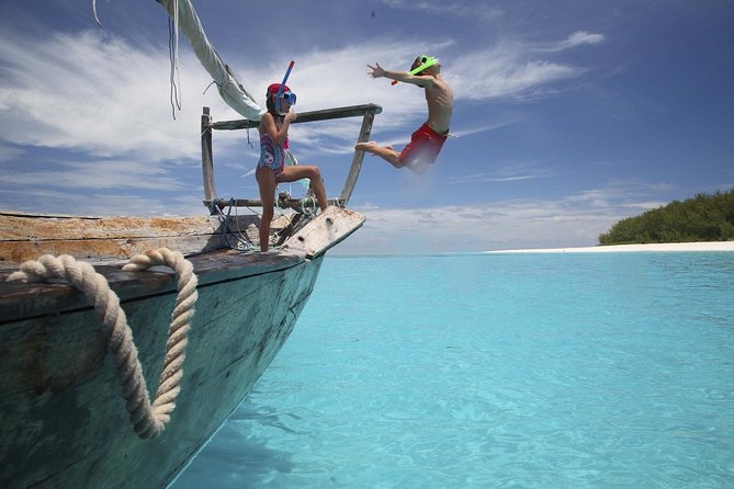 Mnemba Island Sea Trip the Live Aquarium & Turtle House With Transfer - Zanzibar - Transportation