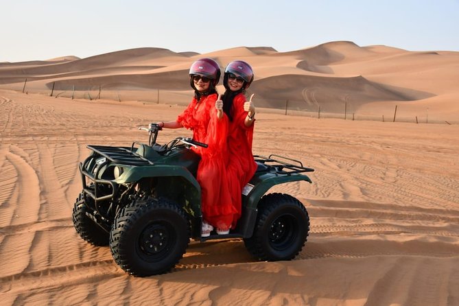 Morning 60 Mins ATV Self Drive Safari on Red High Dunes With Sand Boarding
