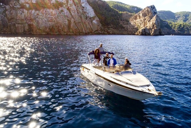 Private Boat Tour Through the Crystal Clear Waters of Ibiza - End Point