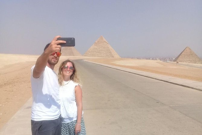 Private-Full Day Giza Pyramids ,Sphinx & Egyptian Museum With Shopping Tour - Itinerary Overview