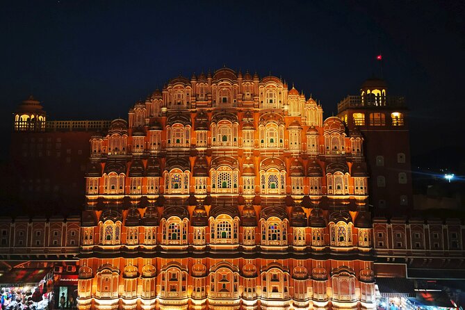 Private Jaipur Night Tour With Nahargarh Sunset Viewpoint - Tour Overview