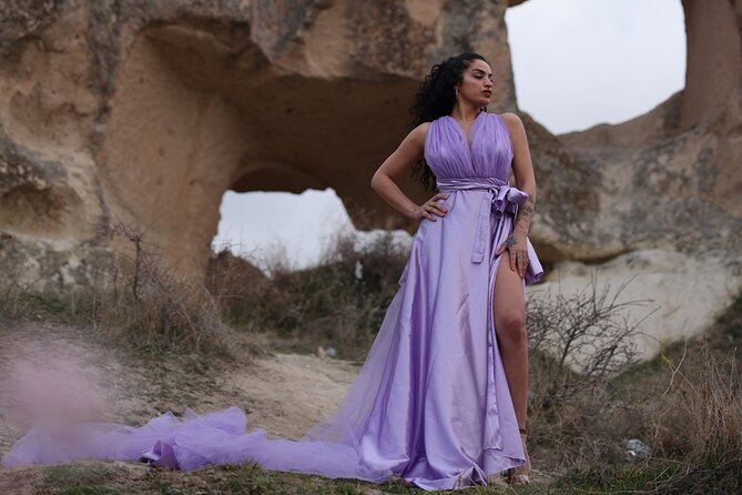 Private Photo Shoot in Cappadocia With Balloon and Dress - Dress Rental Information