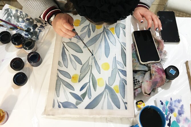 Private Silk Wall Hanging Painting Workshop in Jerusalem - The Sum Up