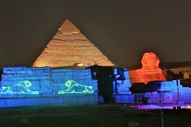 Pyramids Sphinx Sound and Light Show at Cairo City - Confirmation and Seating