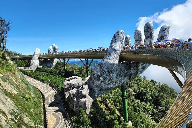 Shore Excursion to Golden Bridge, Marble Mountain From CHAN MAY or TIEN SA Port - Tour Details