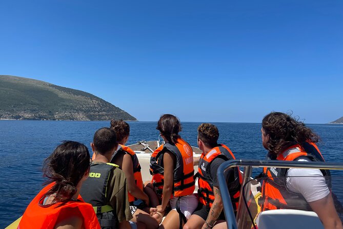 Vlore Private Speedboat Tour to Sazan Island and Haxhi Ali Cave - Tour Details