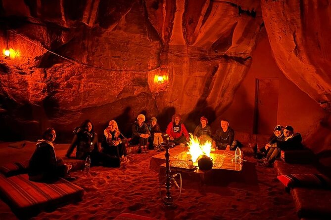 Wadi Rum Full Day Jeep Tour + Overnight + Dinner in Bedouin Camp - Itinerary Highlights
