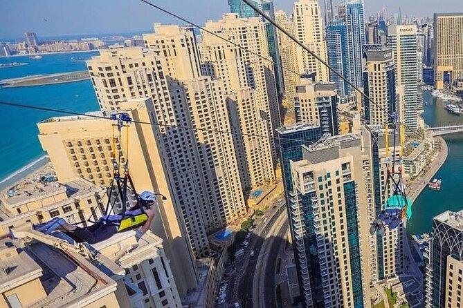 XLINE Dubai: World Longest Urban Zipline With Transfers Option - Map and Directions