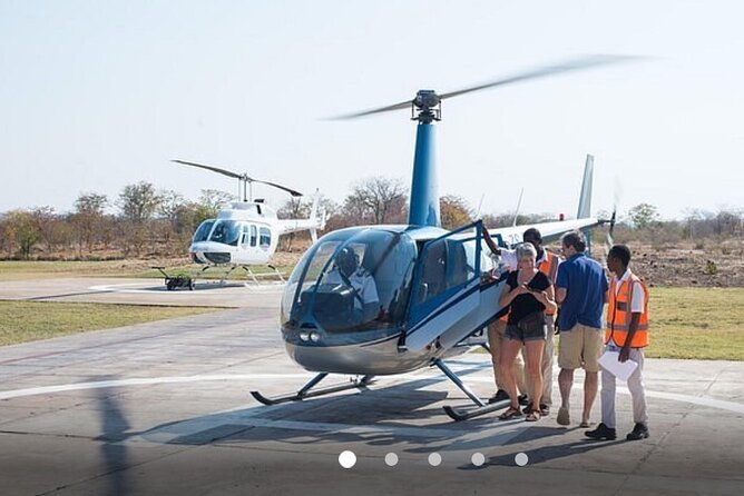 15 Minutes Scenic Helicopter Flight Above Victoria Falls-Zimbabwe - Group Size Limitations