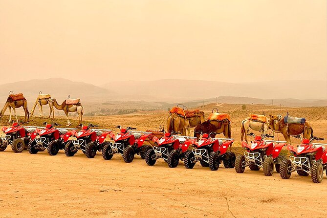 5 Hour Agafay Desert Sunset Quad and Camel Tour With Dinner Show - Tour Inclusions