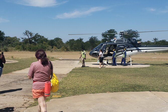 A Helicopter Ride- Over the Victoria Falls - Availability and Reservations