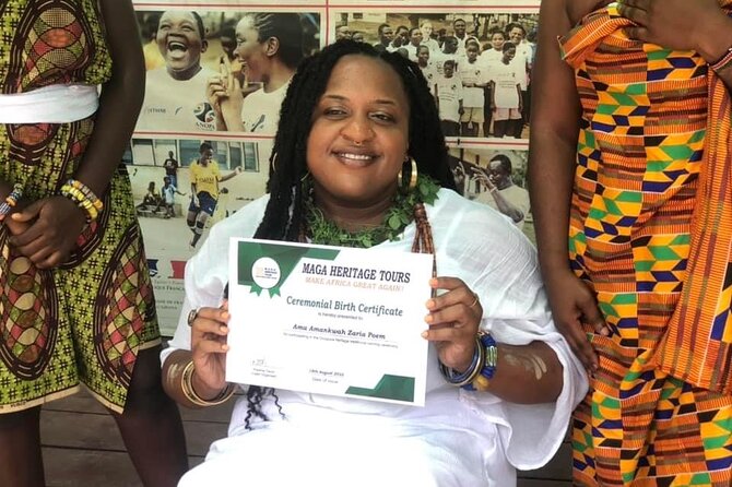 Accra to Cape Coast Naming Ceremony for African Diasporas - Meeting and Pickup Details