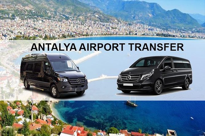 Antalya Airport AYT Transfers to Antalya City Center Hotels - Vehicle Features