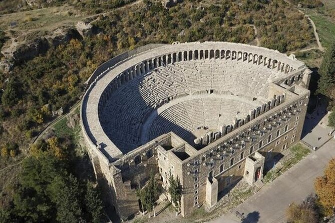 Antalya Fullday Tour With Lunch ,Visit Perge- Aspendos -Side - Manavgat - Logistics
