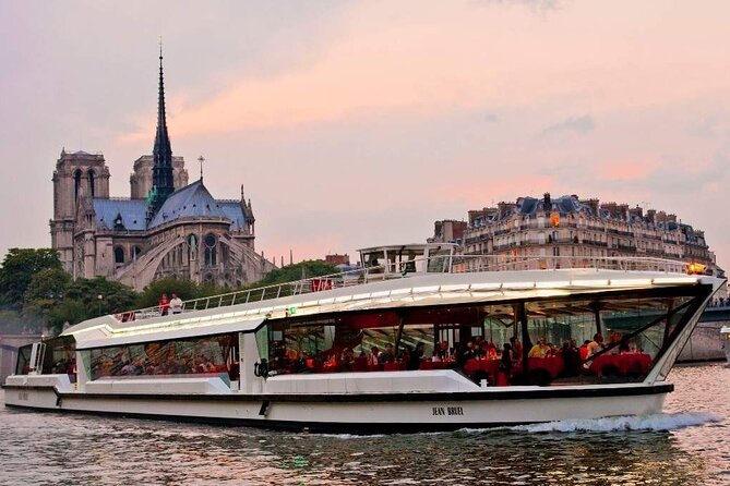 Bateaux Parisiens Seine River Early Dinner and Sightseeing Cruise - Frequently Asked Questions