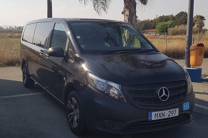 Cyprus Larnaca Airport Private Transfers to Protaras 1-8 Passengers